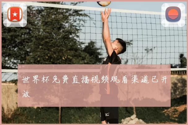 世界杯免费直播视频观看渠道已开放